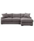 Фото #4 товара Rhyder 2-Pc. Fabric Sectional Sofa with Chaise, Created for Macy's