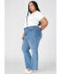 ფოტო #2 პროდუქტის Plus Size The Flare Jean