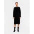 OBJECT Noelle Polo Knit Long Sleeve Dress