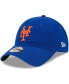 Фото #2 товара Little Boys and Girls Royal New York Mets Team 9TWENTY Adjustable Hat