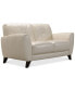 Фото #1 товара Myia 62" Leather Loveseat, Created for Macy's