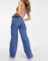 Фото #4 товара New Look cargo pocket jean in mid blue