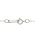 ფოტო #3 პროდუქტის Cultured Freshwater Pearl (9mm) & Diamond (1/5 ct. t.w.) Pavé Elongated 18" Pendant Necklace in 14k White Gold, Created for Macy's