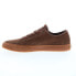 Фото #9 товара DC Manual LE ADYS300742-BRN Mens Brown Suede Skate Inspired Sneakers Shoes