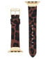 ფოტო #3 პროდუქტის Women's Leopard Print Polyurethane Leather Band Compatible with 42mm, 44mm, 45mm, Ultra and Ultra 2 Apple Watch