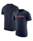 Фото #1 товара Men's Heathered Navy Virginia Cavaliers Vintage-Like Logo Tri-Blend T-shirt