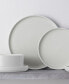 Colortex Stone Stax Dinner Plates, Set of 4 Черный - фото #20