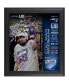 Фото #1 товара Julian Edelman New England Patriots Framed 15" x 17" Super Bowl LIII Champions MVP Collage