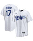 ფოტო #2 პროდუქტის Men's Shohei Ohtani White Los Angeles Dodgers Home Replica Player Jersey