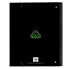 Фото #2 товара Папка-регистратор Kappa Black Зеленый Чёрный 27 x 32 x 3.5 cm