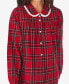 ფოტო #8 პროდუქტის Cotton Lace-Trim Flannel Nightgown