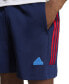 ფოტო #4 პროდუქტის Men's House of Tiro Nations Pack 3-Stripes Shorts