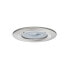 PAULMANN Nova - Recessed lighting spot - GU10 - LED - 6.5 W - 470 lm - Stainless steel