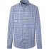 Фото #1 товара HACKETT Melange Poplin Check long sleeve shirt