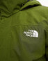 The North Face Sangro logo jacket in olive