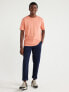 Free Assembly Men’s Everyday Cotton Tee with Orange Short Sleeves Size XXL