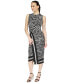 Фото #14 товара Women's Zebra-Print Faux Wrap Midi Dress