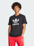 Фото #1 товара adidas Adicolor Trefoil T-Shirt in Black