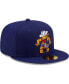 Фото #4 товара Men's Royal Amarillo Sod Poodles Authentic Collection 59FIFTY Fitted Hat