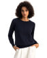 ფოტო #2 პროდუქტის Women's Cashmere Super Soft Crewneck Sweater