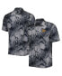 ფოტო #1 პროდუქტის Men's Black Washington Commanders Coast Luminescent Fronds Camp IslandZone Button-Up Shirt