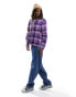 Фото #6 товара Obey ray plaid heavyweight shirt in purple