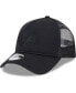 ფოტო #2 პროდუქტის Men's Black Los Angeles Rams All Day A-Frame Trucker 9FORTY Adjustable Hat