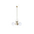 Ceiling Light DKD Home Decor 64 x 64 x 64 cm Crystal Golden Metal White 50 W