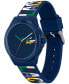 Unisex NeoCroc Navy Silicone Strap Watch 43mm