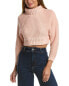 Фото #1 товара Undra Celeste Cropped Chunky Sweater Women's