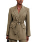 Maje Wool-Blend Suit Blazer Women's T38