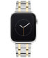 Фото #1 товара Ремешок Vince Camuto Silver Tone & Gold Tone Apple Watch Ultra2