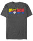 ფოტო #1 პროდუქტის Men's Morph Color Block Short Sleeve Crew T-shirt