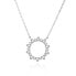 Фото #1 товара Beautiful silver necklace Sun AGS1571/47