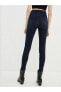 Yüksek Bel Süper Skinny Fit Cep Detaylı Kadın Jean Pantolon