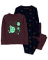 Фото #42 товара Toddler 4-Piece Space Print 100% Snug Fit Cotton Pajamas 2T