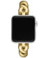 Фото #1 товара Gold-Tone Stainless Steel Band for Apple Watch Watch 38mm-41mm