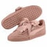 Фото #12 товара Женские спортивные кроссовки Puma Suede Heart Ep Жёлтый