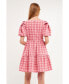 Women's Tweed Babydoll Dress