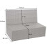 Фото #15 товара Poly-Rattan 2er Sofa G16 (2er Set)