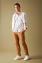 Фото #1 товара Tailored Regular Fit Duble Paça Gabardin Pantolon A5115ax23au