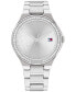 ფოტო #1 პროდუქტის Women's Quartz Silver-Tone Stainless Steel Watch 36mm