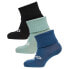 HUMMEL Sora long socks 3 pairs Голубой, EU 21-23 - фото #2