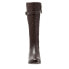 Trotters Lyra T1658-273 Womens Brown Leather Zipper Knee High Boots 5.5