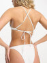 Фото #2 товара Hunkemoller belize mesh brazilian bikini brief in white
