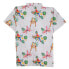 HAPPY BAY Parrots in a line short sleeve shirt