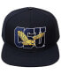 Фото #2 товара Men's Black Coppin State Eagles Arch Over Logo Evergreen Snapback Hat