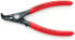 KNIPEX 49 41 A11 - Circlip Pliers - Chromium-vanadium steel - Plastic - Red - 13 cm - 102 g