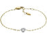 Gentle bicolor steel bracelet Sadie JF04679998