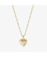 ფოტო #1 პროდუქტის Puffed Heart Necklace - Lev